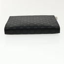 LOUIS VUITTON Monogram Satin Ange MM Hand Bag Black M92101 LV Auth 31990AV-5