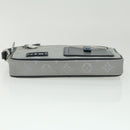 LOUIS VUITTON Monogram satellite alpha Clutch Bag Silver M44171 LV Auth 32344V-6