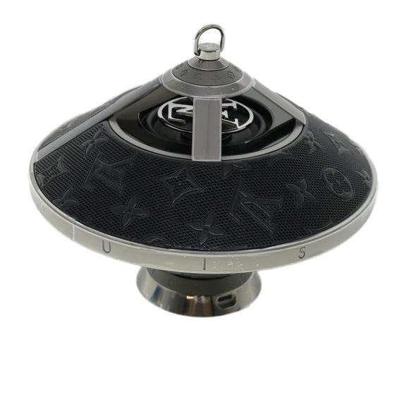 LOUIS VUITTON Monogram Horizon Light-Up-Lautsprecherobjekt Schwarz QAC000 Auth 32374S