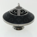 LOUIS VUITTON Monogram Horizon light-up speaker object Black QAC000 Auth 32374S-4