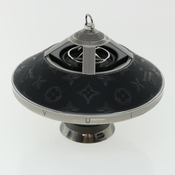 LOUIS VUITTON Monogram Horizon Light-Up-Lautsprecherobjekt Schwarz QAC000 Auth 32374S