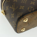 LOUIS VUITTON Monogram Reverse Vanity NVPM Hand Bag 2way M45165 LV Auth 32450S-14