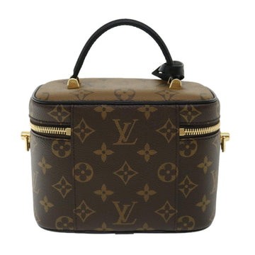 LOUIS VUITTON Monogram Reverse Vanity NVPM Hand Bag 2way M45165 LV Auth 32450S - 0