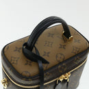 LOUIS VUITTON Monogram Reverse Vanity NVPM Hand Bag 2way M45165 LV Auth 32450S-6