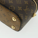 LOUIS VUITTON Monogram Reverse Vanity NVPM Hand Bag 2way M45165 LV Auth 32450S-8