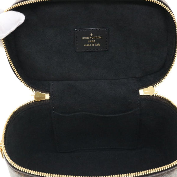 LOUIS VUITTON Monogram Reverse Vanity NVPM Hand Bag 2way M45165 LV Auth 32451S
