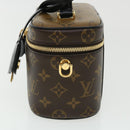 LOUIS VUITTON Monogram Reverse Vanity NVPM Hand Bag 2way M45165 LV Auth 32451S-3