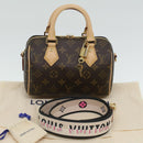 LOUIS VUITTON Monogram Speedy Bandouliere 20 Hand Bag 2way M45948 Auth 32452SA-12
