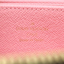 LOUIS VUITTON Monogram jungle dot Zippy Wallet Long Wallet Red Pink Auth 32470SM-18