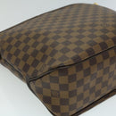 LOUIS VUITTON Damier Ebene Delightful PM Schultertasche N41459 LV Auth 32626SA-16