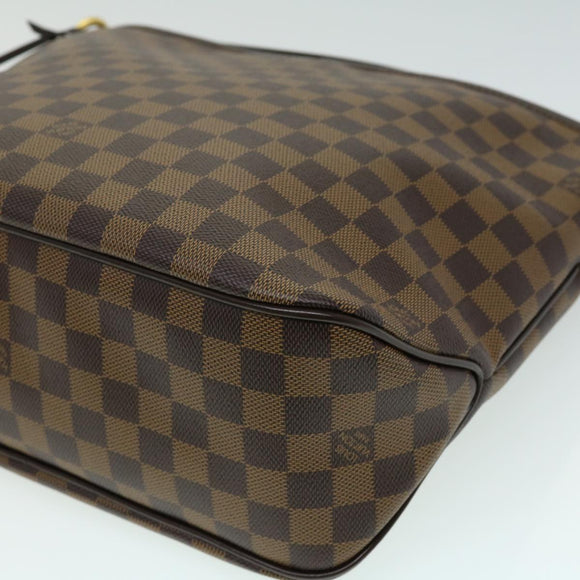 LOUIS VUITTON Damier Ebene Delightful PM Schultertasche N41459 LV Auth 32626SA