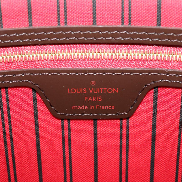 LOUIS VUITTON Damier Ebene Delightful PM Schultertasche N41459 LV Auth 32626SA