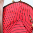 LOUIS VUITTON Damier Ebene Delightful PM Schultertasche N41459 LV Auth 32626SA-21