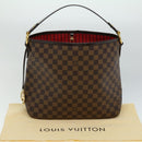 LOUIS VUITTON Damier Ebene Delightful PM Schultertasche N41459 LV Auth 32626SA-12
