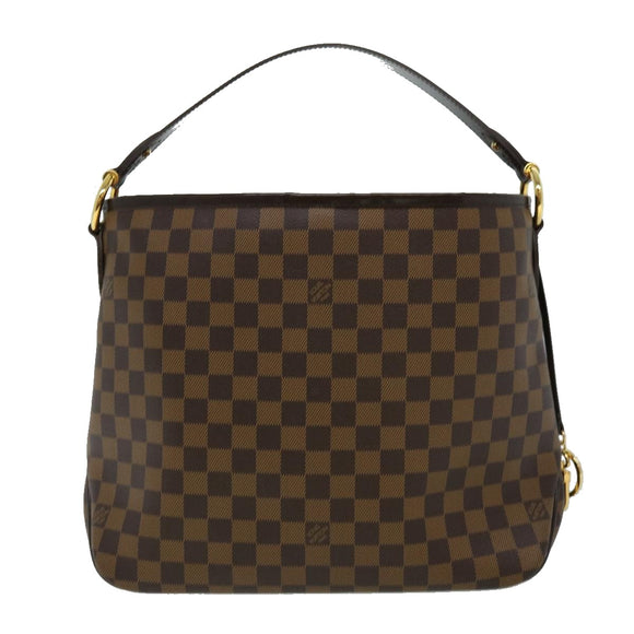 LOUIS VUITTON Damier Ebene Delightful PM Shoulder Bag N41459 LV Auth 32626SA