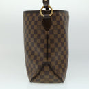 LOUIS VUITTON Damier Ebene Delightful PM Schultertasche N41459 LV Auth 32626SA-4