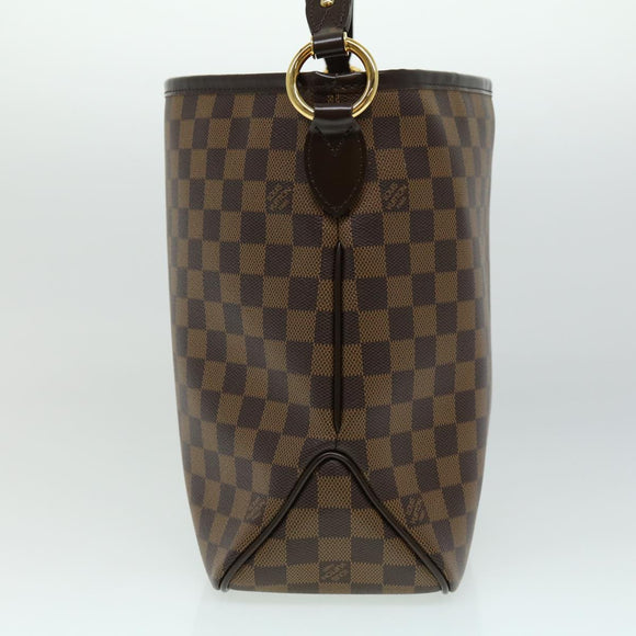 LOUIS VUITTON Damier Ebene Delightful PM Schultertasche N41459 LV Auth 32626SA