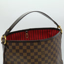 LOUIS VUITTON Damier Ebene Delightful PM Schultertasche N41459 LV Auth 32626SA-7