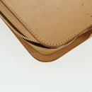 LOUIS VUITTON Valtec Briefcase Nomad Leather Beige M99071 LV Auth 32637A-16