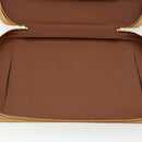 LOUIS VUITTON Valtec Briefcase Nomad Leather Beige M99071 LV Auth 32637A-21