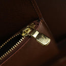 LOUIS VUITTON Valtec Briefcase Nomad Leather Beige M99071 LV Auth 32637A-22