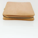 LOUIS VUITTON Valtec Briefcase Nomad Leather Beige M99071 LV Auth 32637A-3