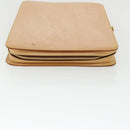 LOUIS VUITTON Valtec Briefcase Nomad Leather Beige M99071 LV Auth 32637A-4