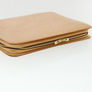 LOUIS VUITTON Valtec Briefcase Nomad Leather Beige M99071 LV Auth 32637A-5