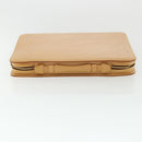 LOUIS VUITTON Valtec Briefcase Nomad Leather Beige M99071 LV Auth 32637A-6