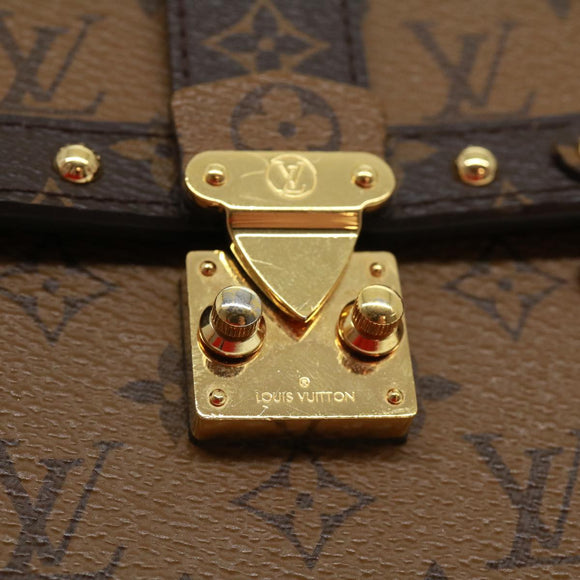 LOUIS VUITTON Reverse Pochette Trunk Vertical Shoulder Bag M67873 LV Auth 32652S