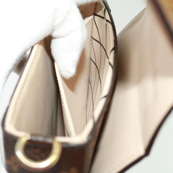 LOUIS VUITTON Reverse Pochette Trunk Vertical Shoulder Bag M67873 LV Auth 32652S