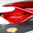 CHANEL Matelasse Chain stone Shoulder Bag Black CC Auth 32695AV-25