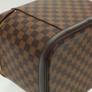 LOUIS VUITTON Damier Ebene Nice Hand Bag SPO 2way N47280 LV Auth 32758V-17