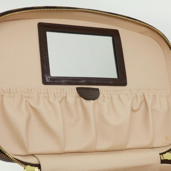 LOUIS VUITTON Damier Ebene Nice Hand Bag SPO 2way N47280 LV Auth 32758V