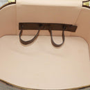 LOUIS VUITTON Damier Ebene Nice Hand Bag SPO 2way N47280 LV Auth 32758V-10