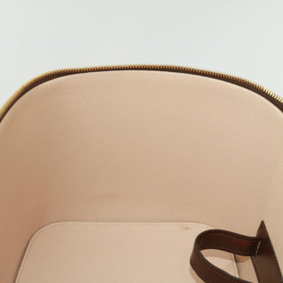 LOUIS VUITTON Damier Ebene Nice Hand Bag SPO 2way N47280 LV Auth 32758V