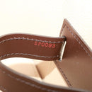 LOUIS VUITTON Damier Ebene Nice Hand Bag SPO 2way N47280 LV Auth 32758V-11