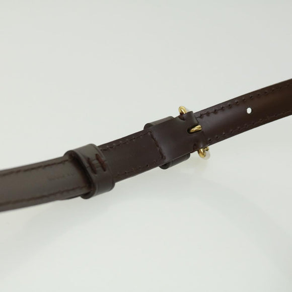 LOUIS VUITTON Damier Ebene Nice Hand Bag SPO 2way N47280 LV Auth 32758V