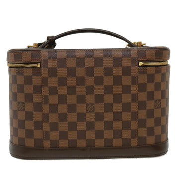 LOUIS VUITTON Damier Ebene Nice Hand Bag SPO 2way N47280 LV Auth 32758V - 0