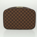 LOUIS VUITTON Damier Ebene Nice Hand Bag SPO 2way N47280 LV Auth 32758V-5