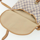 LOUIS VUITTON Damier Azur Saumur 30 Shoulder Bag SPO N48202 LV Auth 32766SAV-25