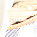 LOUIS VUITTON Damier Azur Saumur 30 Shoulder Bag SPO N48202 LV Auth 32766AV-11