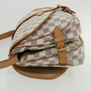 LOUIS VUITTON Damier Azur Saumur 30 Shoulder Bag SPO N48202 LV Auth 32766AV-3