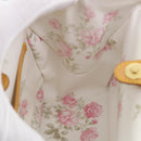 LOUIS VUITTON Monogram Multicolor Abelia Hand Bag Satin White M92936 LV 32798SV-21