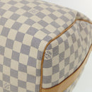 LOUIS VUITTON Damier Azur Keepall Bandouliere 45 Boston Bag N48223 Auth 32852SV-15