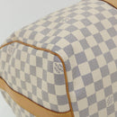 LOUIS VUITTON Damier Azur Keepall Bandouliere 45 Boston Bag N48223 Auth 32852SV-16