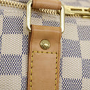 LOUIS VUITTON Damier Azur Keepall Bandouliere 45 Boston Bag N48223 Auth 32852SV-23