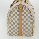 LOUIS VUITTON Damier Azur Keepall Bandouliere 45 Boston Bag N48223 Auth 32852SV-3