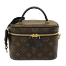 LOUIS VUITTON Monogram Reverse Vanity NVPM Hand Bag 2way M45165 LV Auth 33160S-13