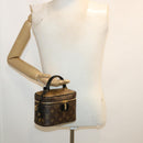 LOUIS VUITTON Monogram Reverse Vanity NVPM Hand Bag 2way M45165 LV Auth 33160S-22